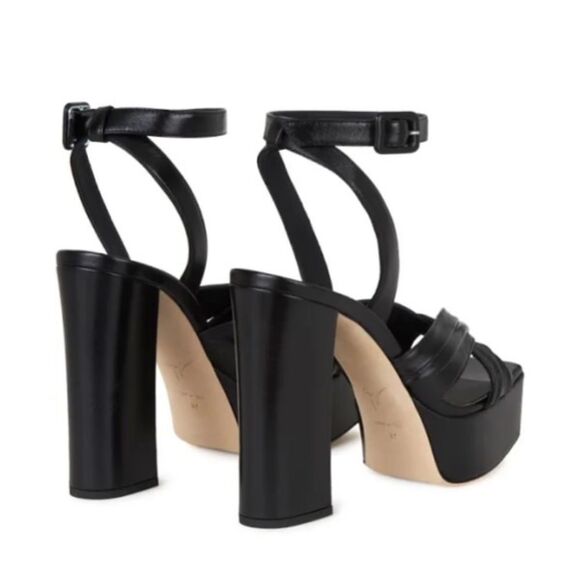 Giuseppe Zanotti Black Platform Heels, Excellent, Size EU 36.5 - Picture 9 of 16